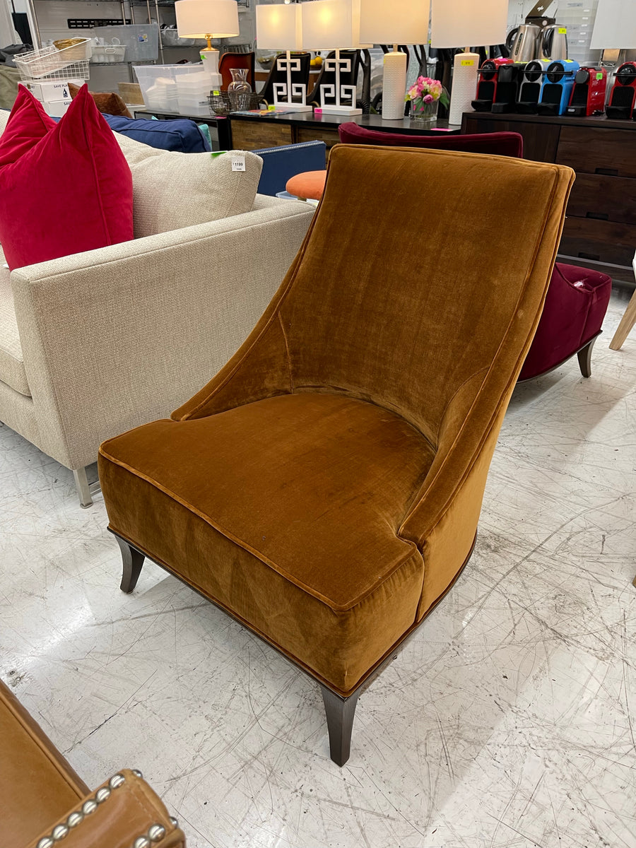 Crate and barrel armless shop chair