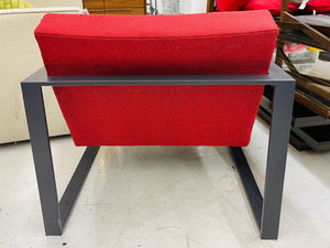 CB2 Specs Chair Chili in Red