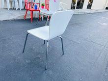 Load image into Gallery viewer, Crate &amp; Barrel Felix White Dining Chair
