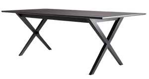 Crate & Barrel Spotlight Ebony Dining Table