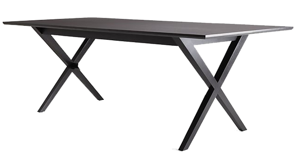 Crate & Barrel Spotlight Ebony Dining Table