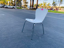 Load image into Gallery viewer, Crate &amp; Barrel Felix White Dining Chair
