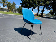 Load image into Gallery viewer, Lorenza Upholstered Dining Chair in Navy/Blue
