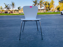 Load image into Gallery viewer, Crate &amp; Barrel Felix White Dining Chair
