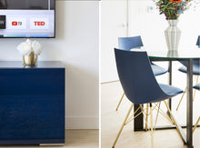 Load image into Gallery viewer, CB2 Fuel Credenza in Navy
