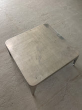 Load image into Gallery viewer, CB2 Sterling Coffee Table in Silver Metal
