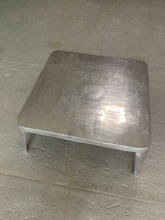 Load image into Gallery viewer, CB2 Sterling Coffee Table in Silver Metal
