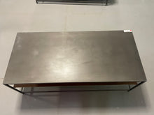 Load image into Gallery viewer, CB2 Mill Large Leather Coffee Table
