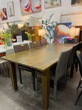 Load image into Gallery viewer, Crate &amp; Barrel Basque Medium Dining Table in Honey
