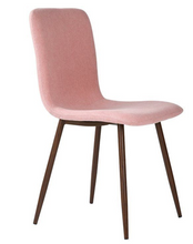 Load image into Gallery viewer, Pink Upholstered Dining Chair
