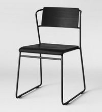 Load image into Gallery viewer, Killian Metal &amp; WoodenBlack Chair
