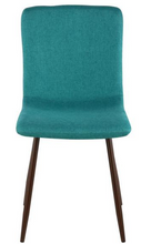 Load image into Gallery viewer, Fabric Dining Side Chair in Teal
