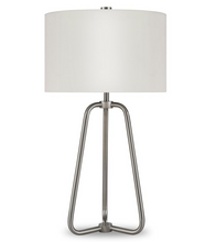 Load image into Gallery viewer, Eric 26&quot; Table Lamp in Silver
