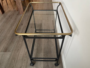 CB2 Cavalier Bar Cart