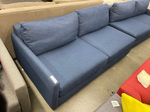 Crate & Barrel Drake Sofa Left Arm or Right Arm in Dark Blue - extra 30% off in store