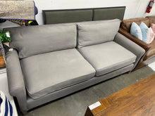 Load image into Gallery viewer, Crate &amp; Barrel Montclair 2-Seat Sofa in Grey
