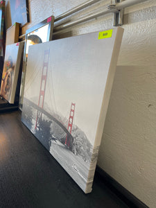 Golden Gate Bridge Selective Color Wall Art