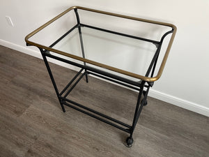 CB2 Cavalier Bar Cart