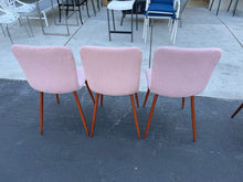 Load image into Gallery viewer, Pink Upholstered Dining Chair
