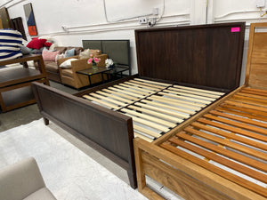 Crate & Barrel Steppe King Bed