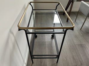 CB2 Cavalier Bar Cart