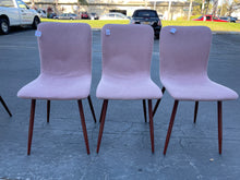 Load image into Gallery viewer, Pink Upholstered Dining Chair
