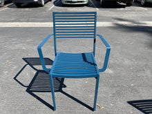 Load image into Gallery viewer, Navy Blue Stackable Outdoor Chair
