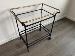 CB2 Cavalier Bar Cart