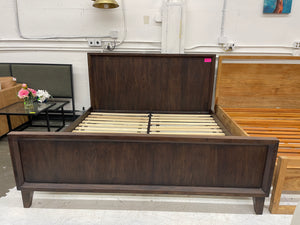 Crate & Barrel Steppe King Bed