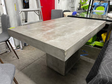 Load image into Gallery viewer, CB2 Fuze Grey Dining Table

